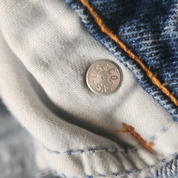 Levi's 619 Baggy Straight Leg Jeans Vintage 1982 Orange Tab - Picture 6 of 12